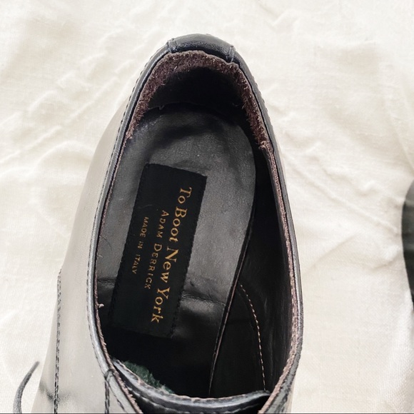 To Boot New York Ivins Plain Toe Derby Size 10.5 New $395 - Picture 9 of 10